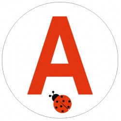 Autocollant A coccinelle