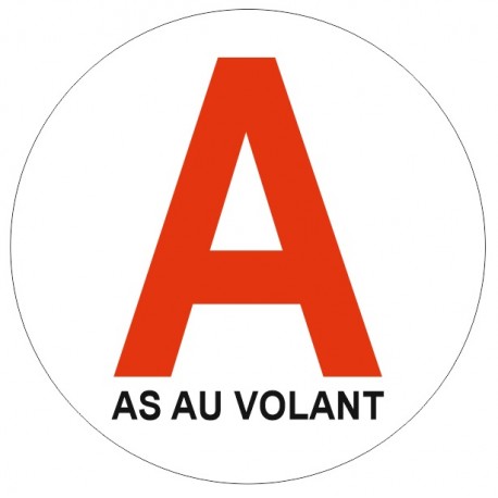 Autocollant A blonde a bord