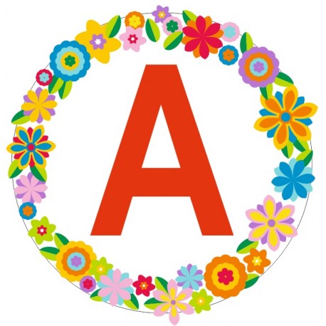 Autocollant A fleur