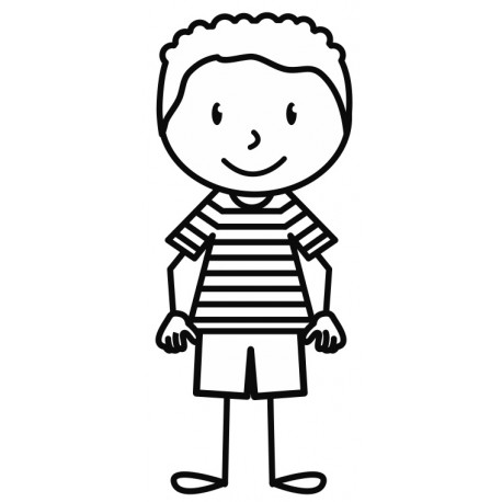 Sticker enfant fille