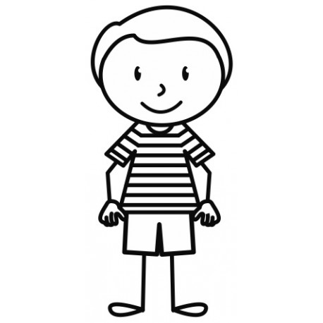 Sticker enfant garcon