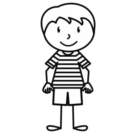 Sticker petit garcon 2