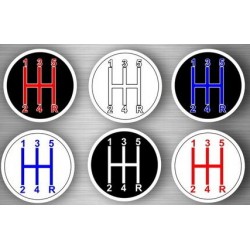 Sticker feux avant de voiture