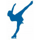 Autocollant Patinage artistique