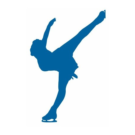 Autocollant Patinage artistique