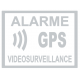 Sticker alarme securite