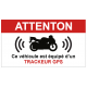 Sticker GPS alarme tracking