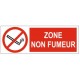 Panneau interdit de fumer et vapoter