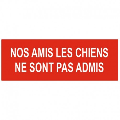 Autocollant tenez votre chien en laisse