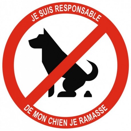 Panneau nos amis les chiens ne sont pas admis
