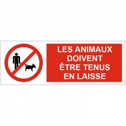 Autocollant interdit de nourrir les animaux