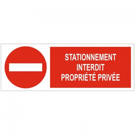Autocollant stationnement réservé aux residents