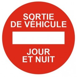 sigle Panneau stationnement réservé aux residents
