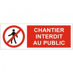 Panneau accés réservé