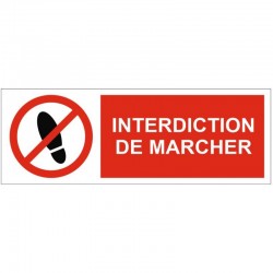 Panneau interdit au public