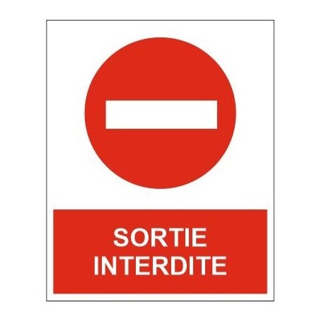 Autocollant propriete privée entrée interdit