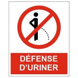 Panneau déjection canine interdite