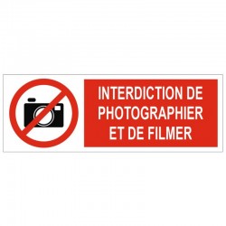 Pencarte photo interdit avec picto