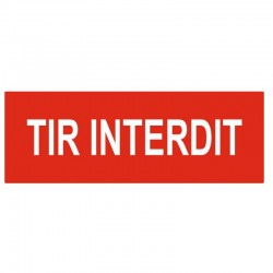 Pencarte chasse interdite