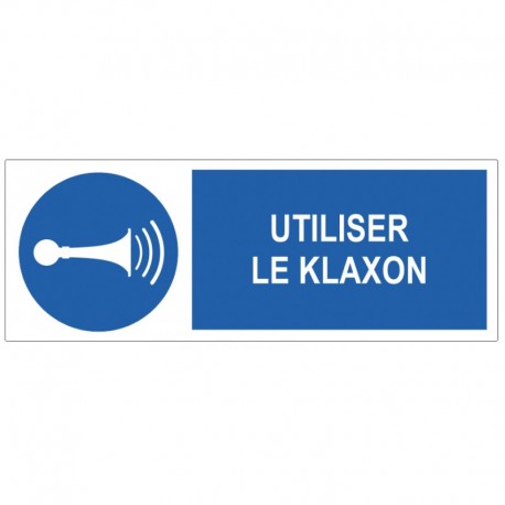 Autocollant klaxon