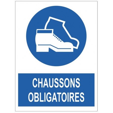 Panneau chausson obligatoire