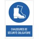 Panneau chausson obligatoire