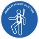 Pictogramme harnais obligatoire