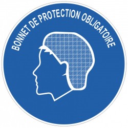 Autocollant harnais obligatoire