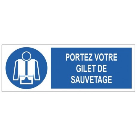 Pencarte port de lunette etanche obligatoire