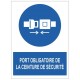 Picto masque obligatoire