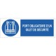 Pictogramme gilet obligatoire