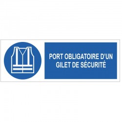 Pictogramme gilet obligatoire