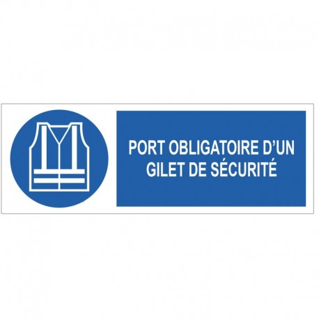 Pictogramme gilet obligatoire