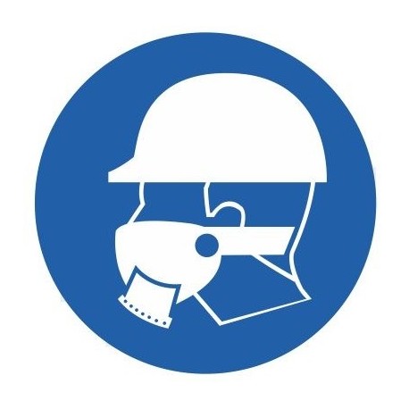 Autocollant protection des voies respiratoires obligatoire