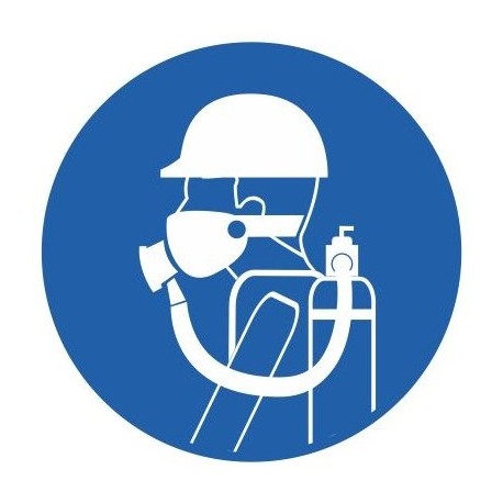 Autocollant protection des voies respiratoires et casque