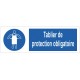 Pictogramme tablier obligatoire
