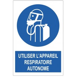 Picto tablier de protection obligatoire