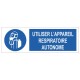 Autocollant utiliser l'appareil respiratoire autonome