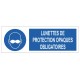 Pencarte lunette de protection obligatoire