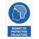 Autocollant blouse de protection obligatoire