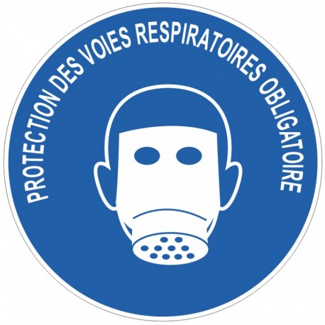 Pictogramme protection des voies respiratoires