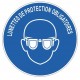 Panneau lunette de protection et casque anti bruit