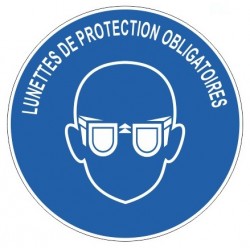 Panneau lunette de protection et casque anti bruit