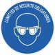 Pictogramme lunette de protection opaque obligatoire
