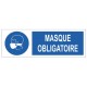 Picto casque et lunette obligatoire