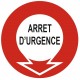 Autocollant alarme incendie