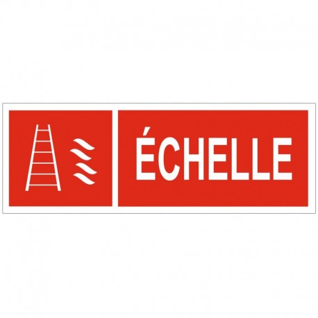 Autocollant commande de desenfumage