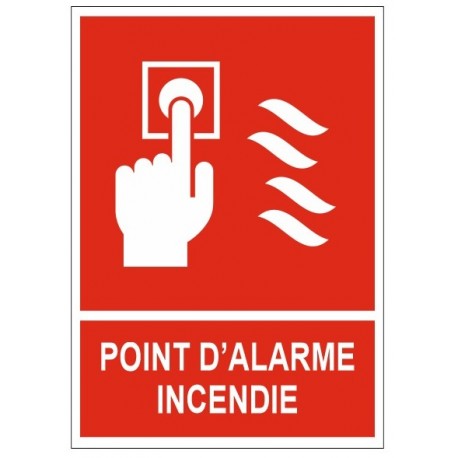 Autocollant extincteur picto