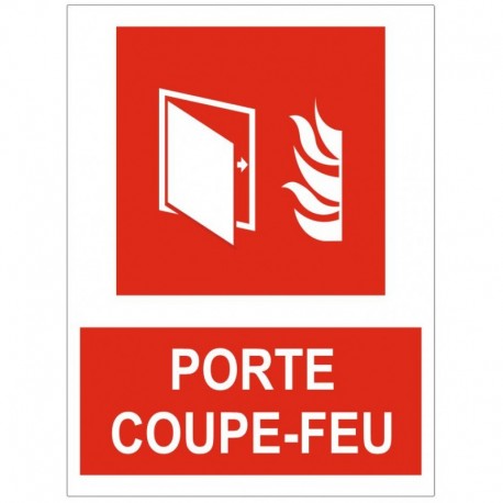 Autocollant point alarme incendie