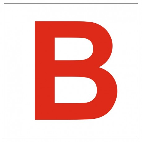 Autocollant borne incendie